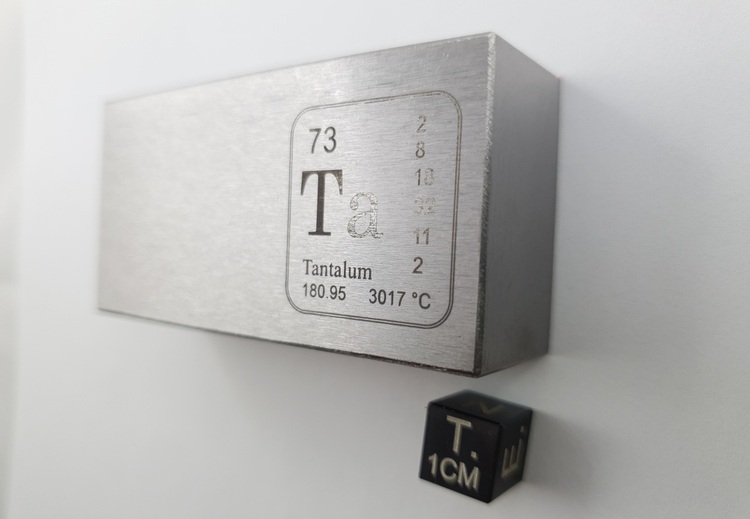 Tantalum Bar 820 g