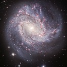 Südliche Feuerradgalaxie (M83) in sichtbarem Licht