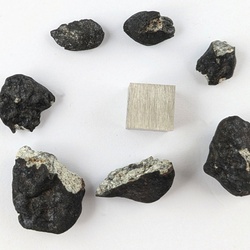 Mreira - 7 Meteoriten - insg. 14.87 g